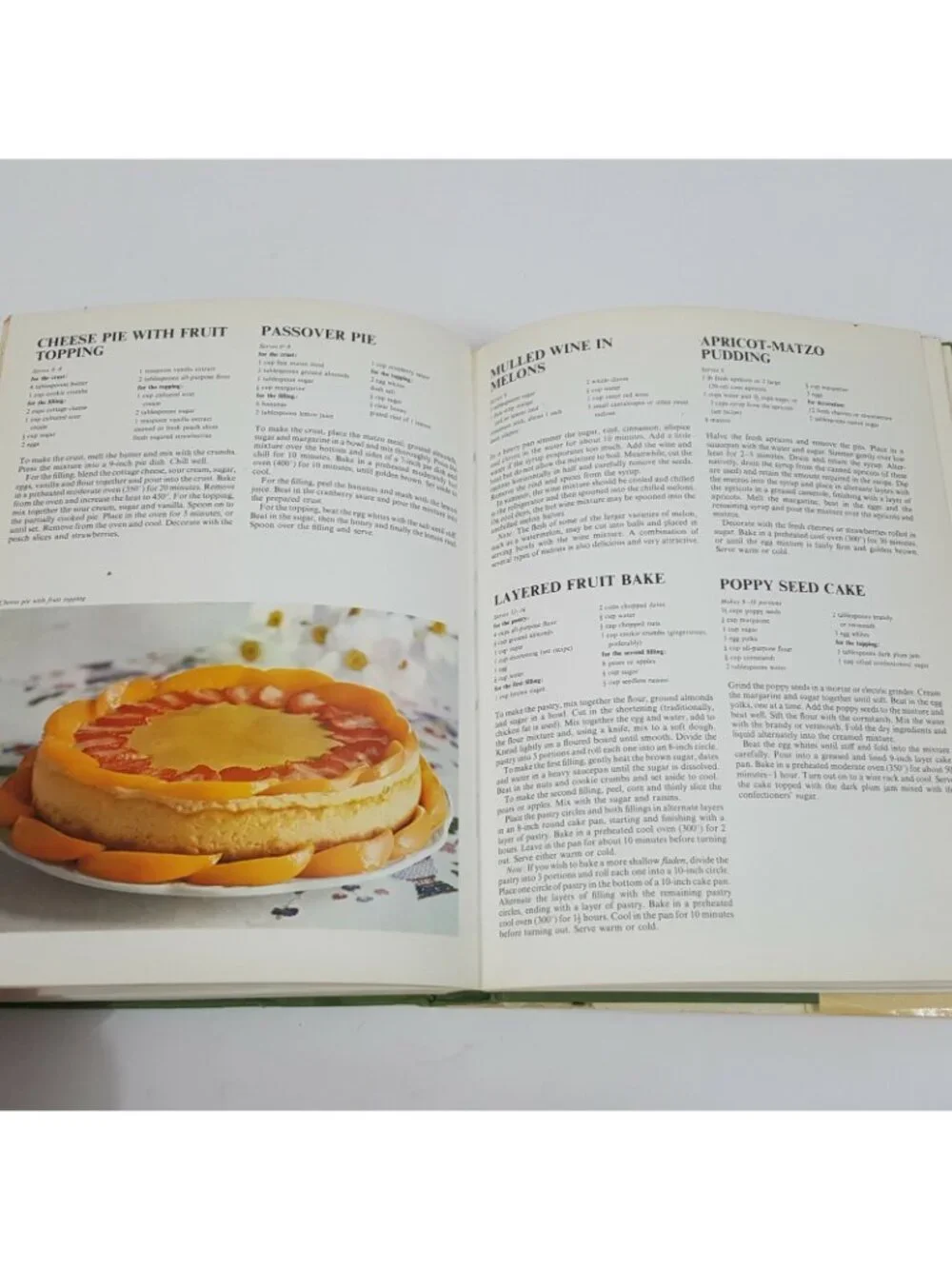 Great Dishes of the World in Color Cookbook Recipe Ethnic Foods Jennifer Feller